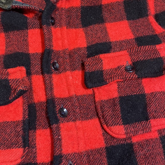 Wmns 70s Vintage Flannel Shirt - Picture 4 of 10